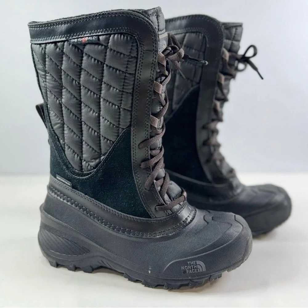 The North Face Unisex Waterproof Kid’s Boots Size 12 Thermoball Fall Winter